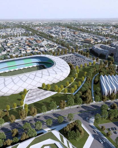 Nurafshon New City MasterPlan